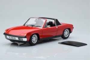 Porsche 914 1.7 Bahia Czerwony Norev 1:18 187690 Metal — zdjęcie 6 z 7