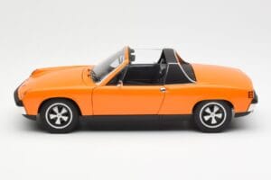 Porsche 914/6 Targa Pomarańczowy AUTOart 1:18 77932 Metal — zdjęcie 4 z 8