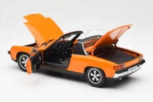 Porsche 914/6 Targa Pomarańczowy AUTOart 1:18 77932 Metal — zdjęcie 5 z 8
