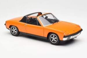 Porsche 914/6 Targa Pomarańczowy AUTOart 1:18 77932 Metal — zdjęcie 6 z 8