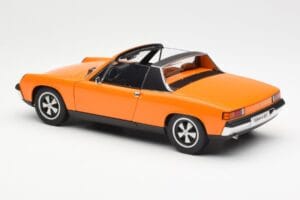 Porsche 914/6 Targa Pomarańczowy AUTOart 1:18 77932 Metal — zdjęcie 7 z 8