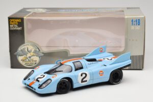 Porsche 917K #2 Gulf P. Rodriguez / J. Oliver 1000km Monza Winner 1971 Eagles Race 1:18 903008 Metal — zdjęcie 6 z 6