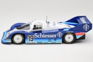 Porsche 956K Group C #19 Brun Motorsport Schiesser S. Bellof / T. Boutsen 1000km Hockenheim 1985 Minichamps 1:18 155856619 Me — zdjęcie 3 z 6