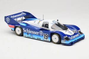 Porsche 956K Group C #19 Brun Motorsport Schiesser S. Bellof / T. Boutsen 1000km Hockenheim 1985 Minichamps 1:18 155856619 Me — zdjęcie 4 z 6