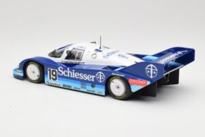 Porsche 956K Group C #19 Brun Motorsport Schiesser S. Bellof / T. Boutsen 1000km Hockenheim 1985 Minichamps 1:18 155856619 Me — zdjęcie 5 z 6