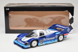 Porsche 956K Group C #19 Brun Motorsport Schiesser S. Bellof / T. Boutsen 1000km Hockenheim 1985 Minichamps 1:18 155856619 Me — zdjęcie 6 z 6
