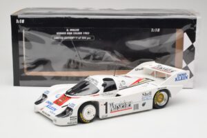 Porsche 956K #1 B. Wollek Joest Racing Zolder 1983 Winner Minichamps 1:18 153836601 Metal — zdjęcie 6 z 6