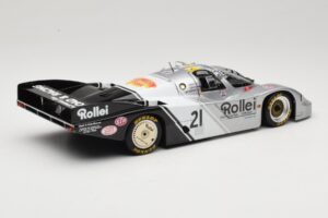 Porsche 956L #21 Rollei A. de Cadenet / C. Ballot-Lena 24 Hours of Le Mans 1984 Minichamps 1:18 183846921 Metal — zdjęcie 3 z 8