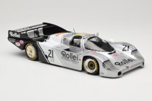 Porsche 956L #21 Rollei A. de Cadenet / C. Ballot-Lena 24 Hours of Le Mans 1984 Minichamps 1:18 183846921 Metal — zdjęcie 6 z 8