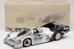 Porsche 956L #21 Rollei A. de Cadenet / C. Ballot-Lena 24 Hours of Le Mans 1984 Minichamps 1:18 183846921 Metal — zdjęcie 8 z 8