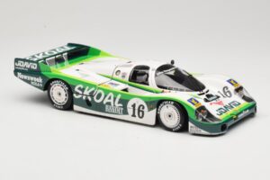 Porsche 956L #16 Skoal Bandit G. Edwards / D. Sears / M. Bleekemolen 24 Hours of Le Mans 1983 Minichamps 1:18 183836916 Metal — zdjęcie 6 z 8