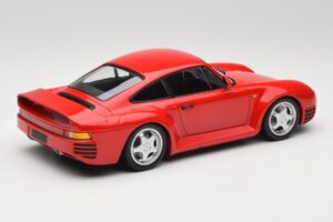 Porsche 959 Guards Czerwony Minichamps 1:18 155066200 Metal — zdjęcie 2 z 6