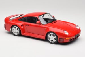 Porsche 959 Guards Czerwony Minichamps 1:18 155066200 Metal — zdjęcie 4 z 6