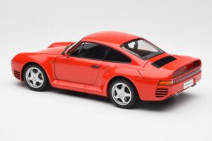 Porsche 959 Czerwony AUTOart 1:18 78082 Metal — zdjęcie 7 z 8