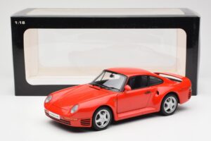 Porsche 959 Czerwony AUTOart 1:18 78082 Metal — zdjęcie 8 z 8