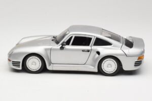 Porsche 959 Srebrny Tonka 1:18 2221 Metal — zdjęcie 4 z 8