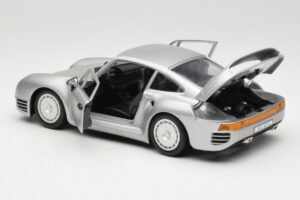 Porsche 959 Srebrny Tonka 1:18 2221 Metal — zdjęcie 5 z 8
