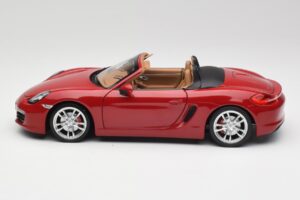 Porsche Boxster 981 S Czerwony Guards Minichamps 1:18 110062031 Metal — zdjęcie 4 z 8