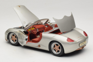 Porsche Boxster 986 Concept Srebrny Maisto 1:18 50231 Metal — zdjęcie 5 z 8