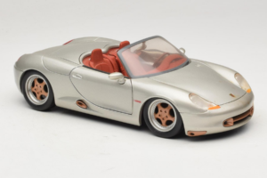 Porsche Boxster 986 Concept Srebrny Maisto 1:18 50231 Metal — zdjęcie 6 z 8
