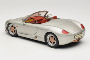 Porsche Boxster 986 Concept Srebrny Maisto 1:18 50231 Metal — zdjęcie 7 z 8