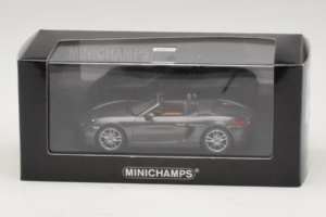 Porsche Boxster 981 S Grey Metallic Minichamps 1:43 PORSCHE005 Metal — zdjęcie 4 z 4
