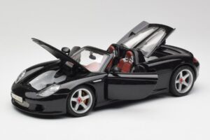 Porsche Carrera GT Czarny Maisto 1:18 36665 Metal — zdjęcie 2 z 8