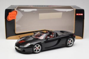 Porsche Carrera GT Czarny Maisto 1:18 36665 Metal — zdjęcie 8 z 8