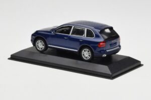 Porsche Cayenne S Niebieski Minichamps 1:43 WAP02061217 Metal — zdjęcie 3 z 4