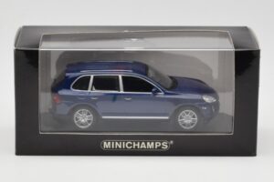 Porsche Cayenne S Niebieski Minichamps 1:43 WAP02061217 Metal — zdjęcie 4 z 4