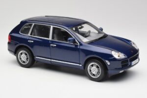 Porsche Cayenne S 9PA Dark Sea Niebieski Metaliczny Maisto 1:18 31635 Metal — zdjęcie 6 z 8