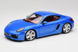 Porsche Cayman 981 S Aqua Niebieski Metalik Minichamps 1:18 110062221 Metal
