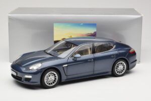 Porsche Panamera 970 S Niebieski Minichamps 1:18 WAP02100119 Metal — zdjęcie 8 z 8