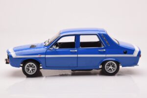 Renault 12 Gordini Bez Zderzaków Bleu de France Norev 1:18 185248 Metal — zdjęcie 4 z 8