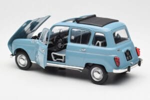 Renault 4L Niebieski Norev 1:18 185255 Metal — zdjęcie 5 z 8