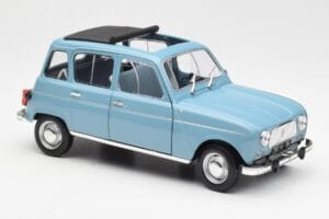 Renault 4L Niebieski Norev 1:18 185255 Metal — zdjęcie 6 z 8