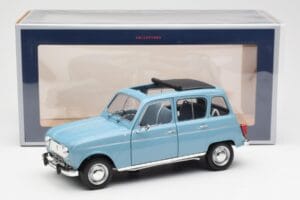 Renault 4L Niebieski Norev 1:18 185255 Metal — zdjęcie 8 z 8