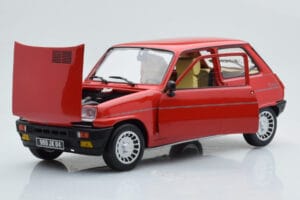 Renault 5 Alpine Turbo Czerwony Norev 1:18 185243 Metal — zdjęcie 2 z 8