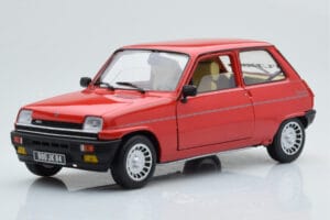 Renault 5 Alpine Turbo Czerwony Norev 1:18 185243 Metal