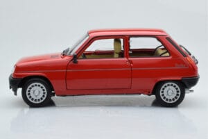 Renault 5 Alpine Turbo Czerwony Norev 1:18 185243 Metal — zdjęcie 5 z 8