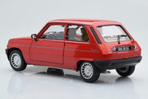 Renault 5 Alpine Turbo Czerwony Norev 1:18 185243 Metal — zdjęcie 7 z 8