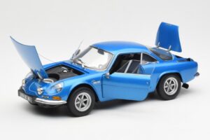 Alpine A110 1600 SC Niebieski Kyosho 1:18 08482BL Metal — zdjęcie 2 z 8