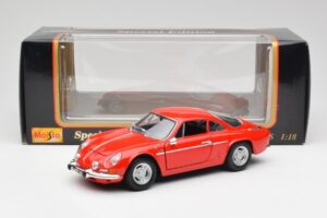 Alpine A110 1600S Czerwony Maisto 1:18 50322 Metal — zdjęcie 8 z 8