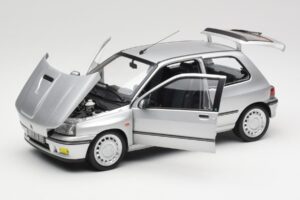 Renault Clio 16S Mk1 Iceberg Szary Norev 1:18 185256 Metal — zdjęcie 2 z 8