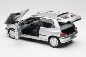 Renault Clio 16S Mk1 Iceberg Szary Norev 1:18 185256 Metal — zdjęcie 5 z 8
