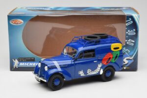 Renault Juvaquatre Michelin Blue Solido 1:18 82008 Metal — zdjęcie 8 z 8