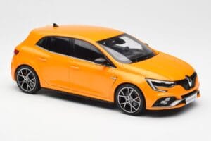 Renault Megane RS Mk4 Trophy Tonic Pomarańczowy Norev 1:18 185399 Metal — zdjęcie 4 z 6
