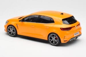 Renault Megane RS Mk4 Trophy Tonic Pomarańczowy Norev 1:18 185399 Metal — zdjęcie 5 z 6