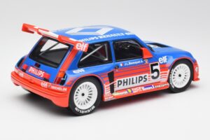 Renault R5 Maxi Turbo #5 Philips J-L. Busquet Superproduction 1987 Otto 1:18 OT1094 Żywica — zdjęcie 2 z 6