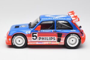 Renault R5 Maxi Turbo #5 Philips J-L. Busquet Superproduction 1987 Otto 1:18 OT1094 Żywica — zdjęcie 3 z 6